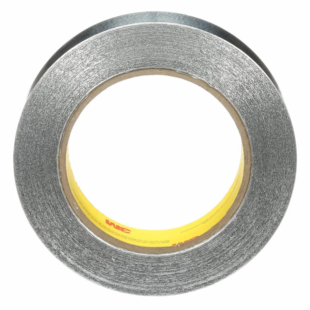 3M Aluminium Foil Tape 425, Silver, 1" x 60 Yard Roll (4.6 Mil,  051125-85388)