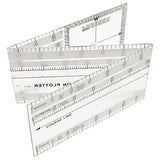 Scale Rules, Plotters & Protractors
