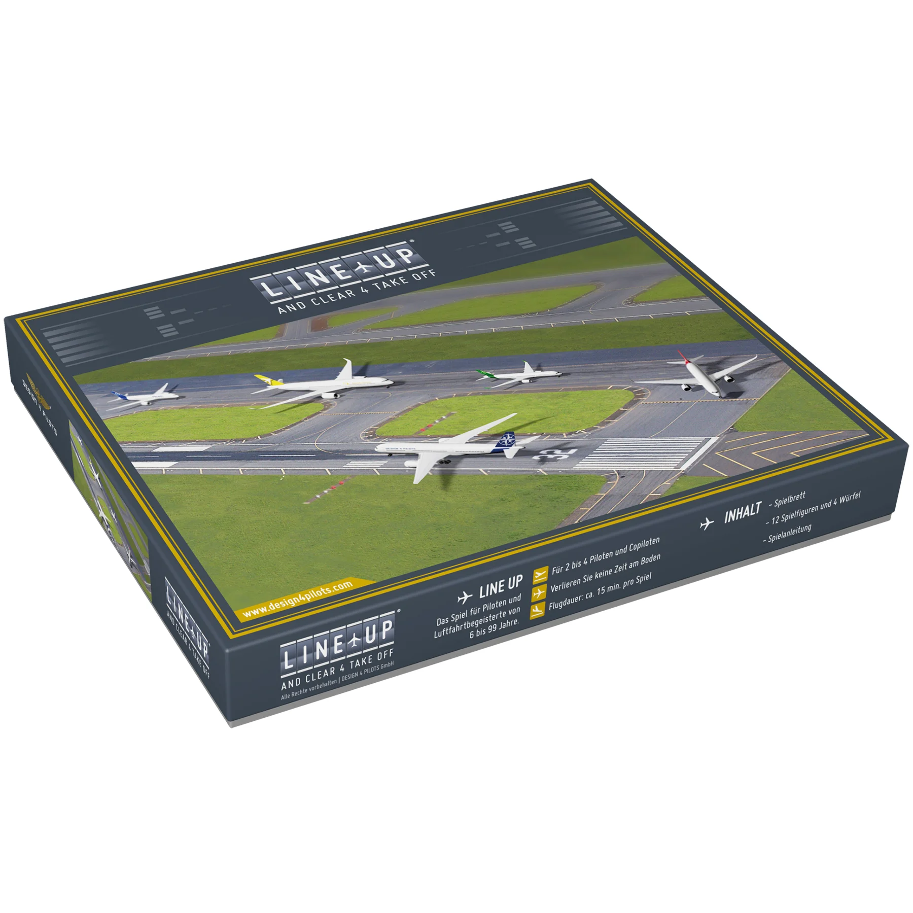 Design4Pilots Line Up Airport Board Game