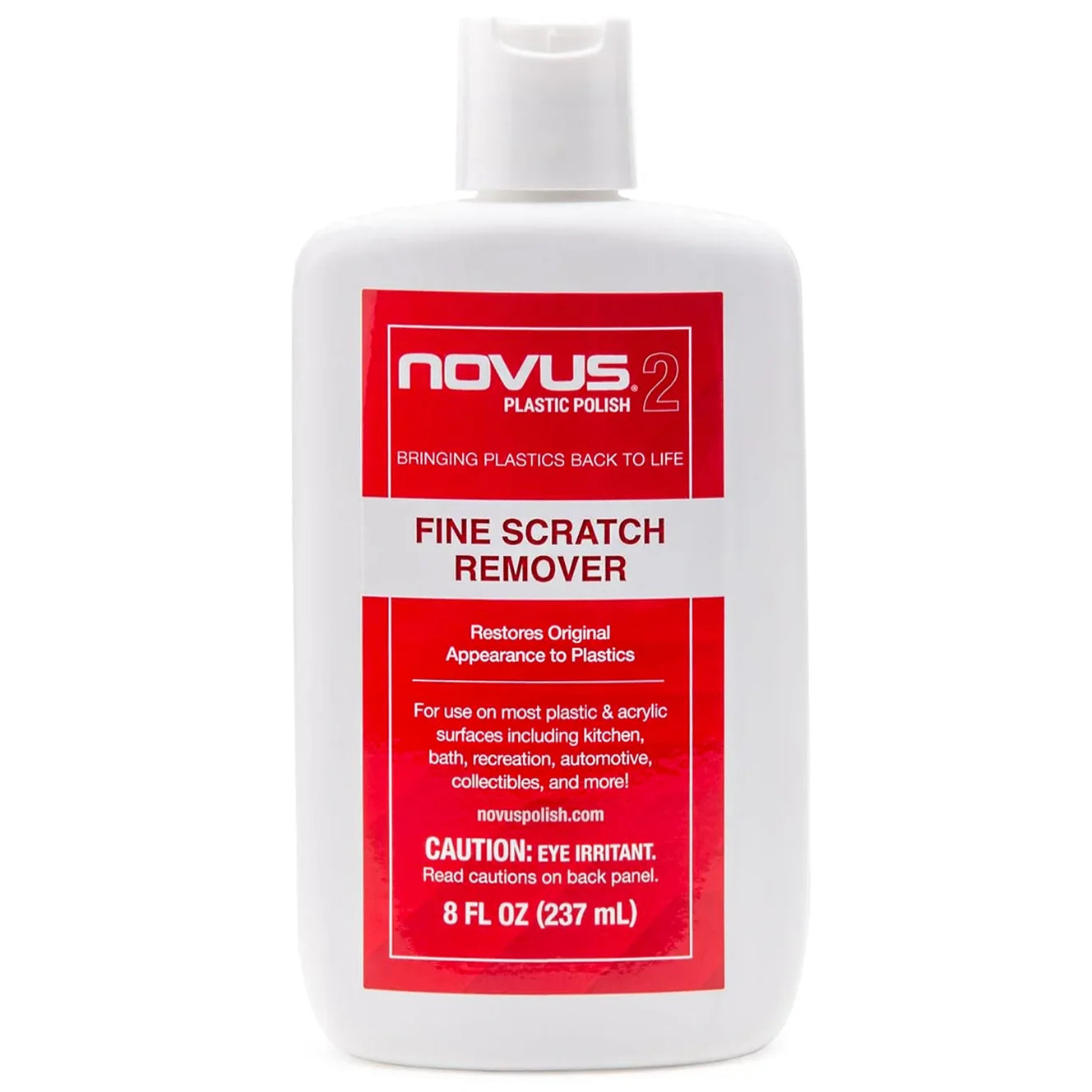 Novus 2 Plastic Polish Fine Scratch Remover 237 mL / 8 oz image 0