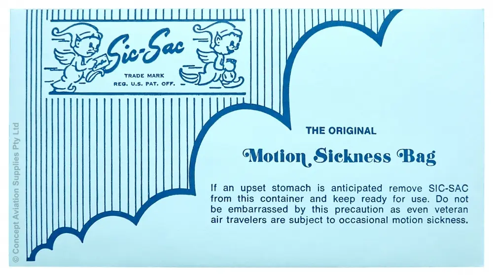 Sic Sac Motion Sickness Bags (Box of 100) image 3