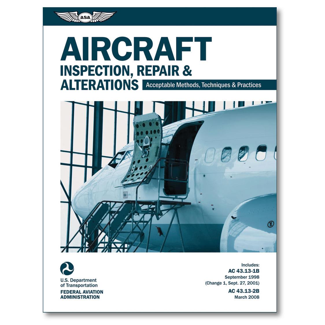 ASA Aircraft Inspection, Repair & Alterations Handbook image 0