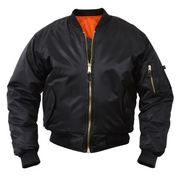 Rothco MA-1 Flight Jacket - Black