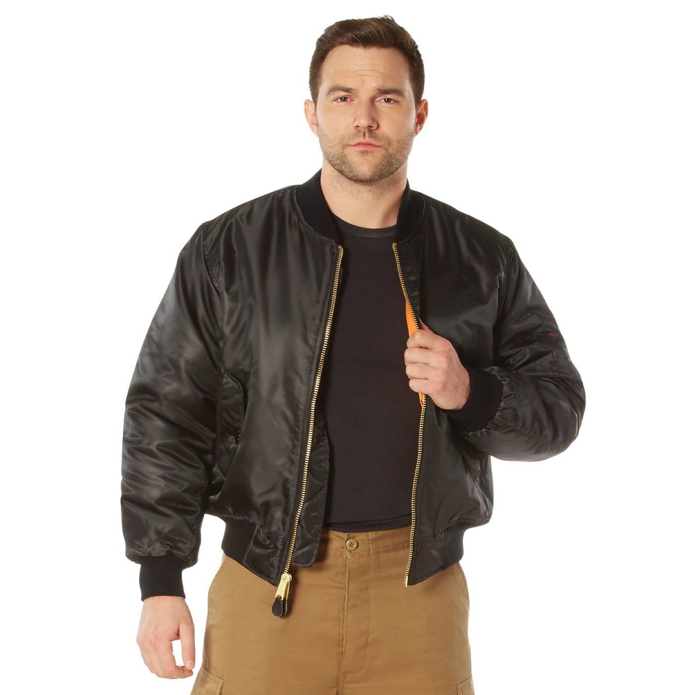 Rothco MA-1 Flight Jacket - Black