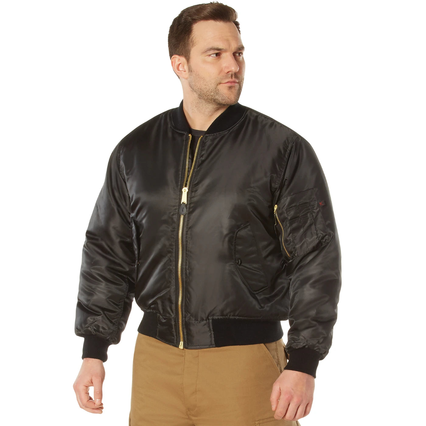Rothco MA-1 Flight Jacket - Black