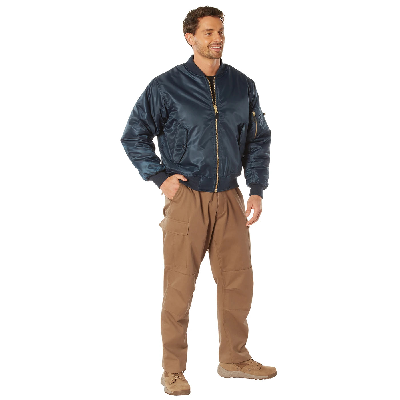 Rothco MA-1 Flight Jacket - Navy