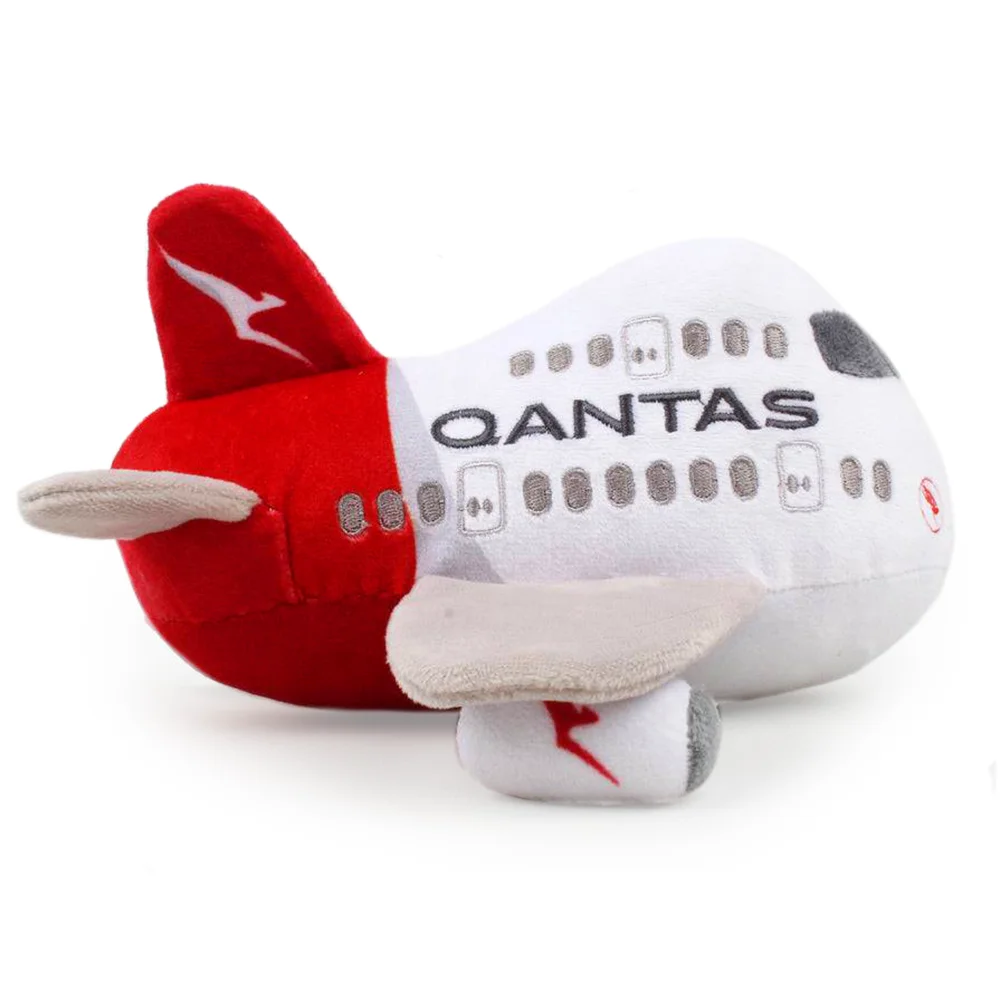 Daron Qantas Plush Airplane Toy image 0