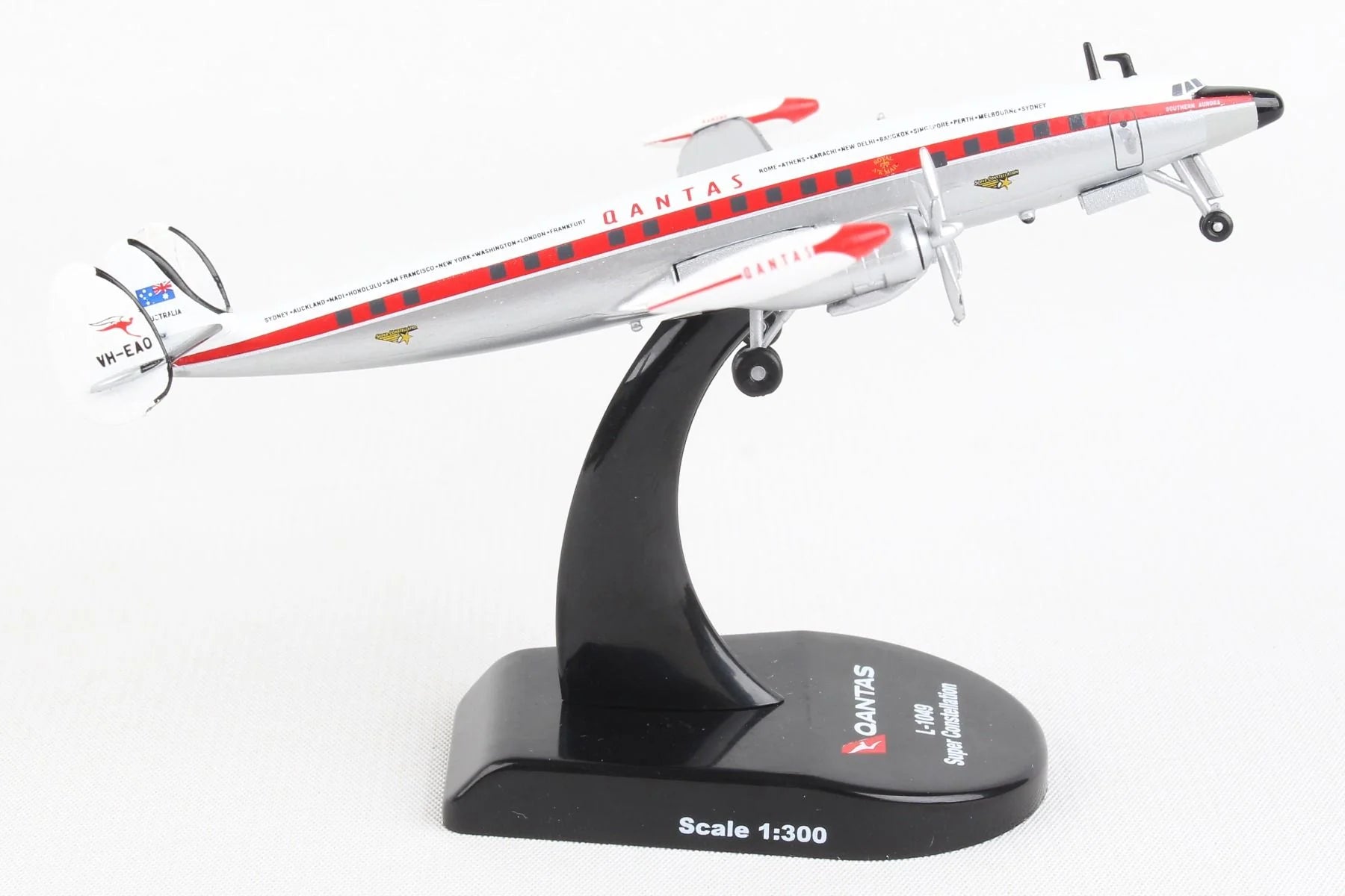 Postage Stamp 1/300 QANTAS Constellation L1049 VHEAO image 2