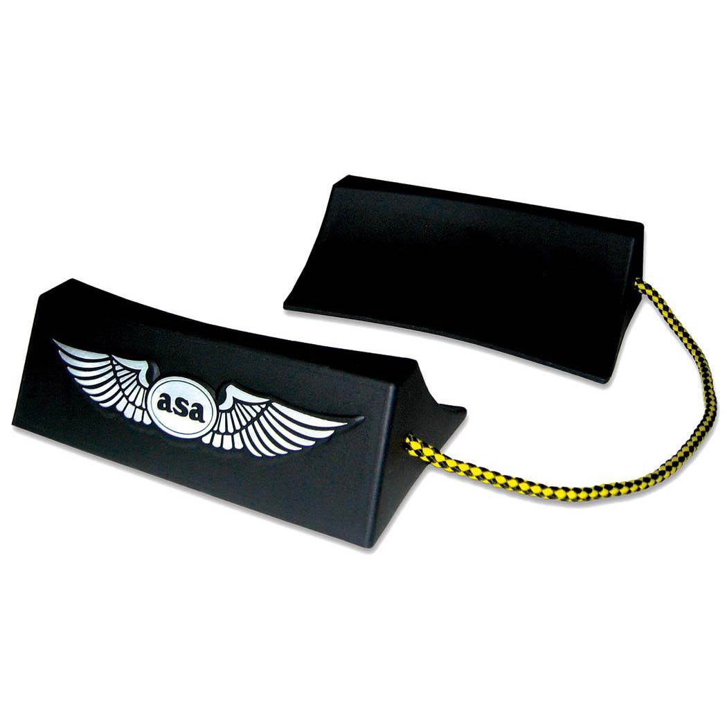 ASA Wheel Chocks 7.75 x 2.5 x 4.5 inch image 0