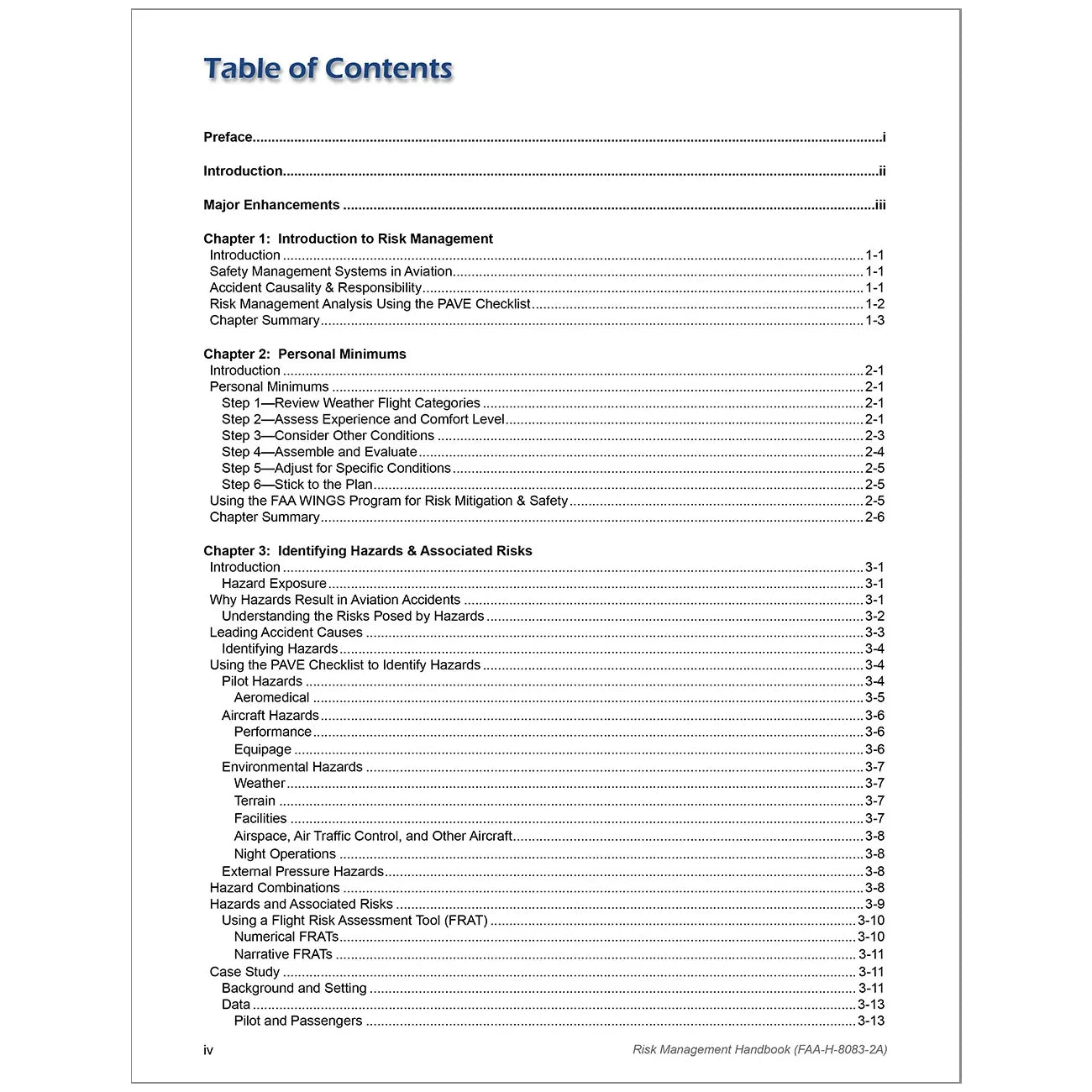 ASA Risk Management Handbook