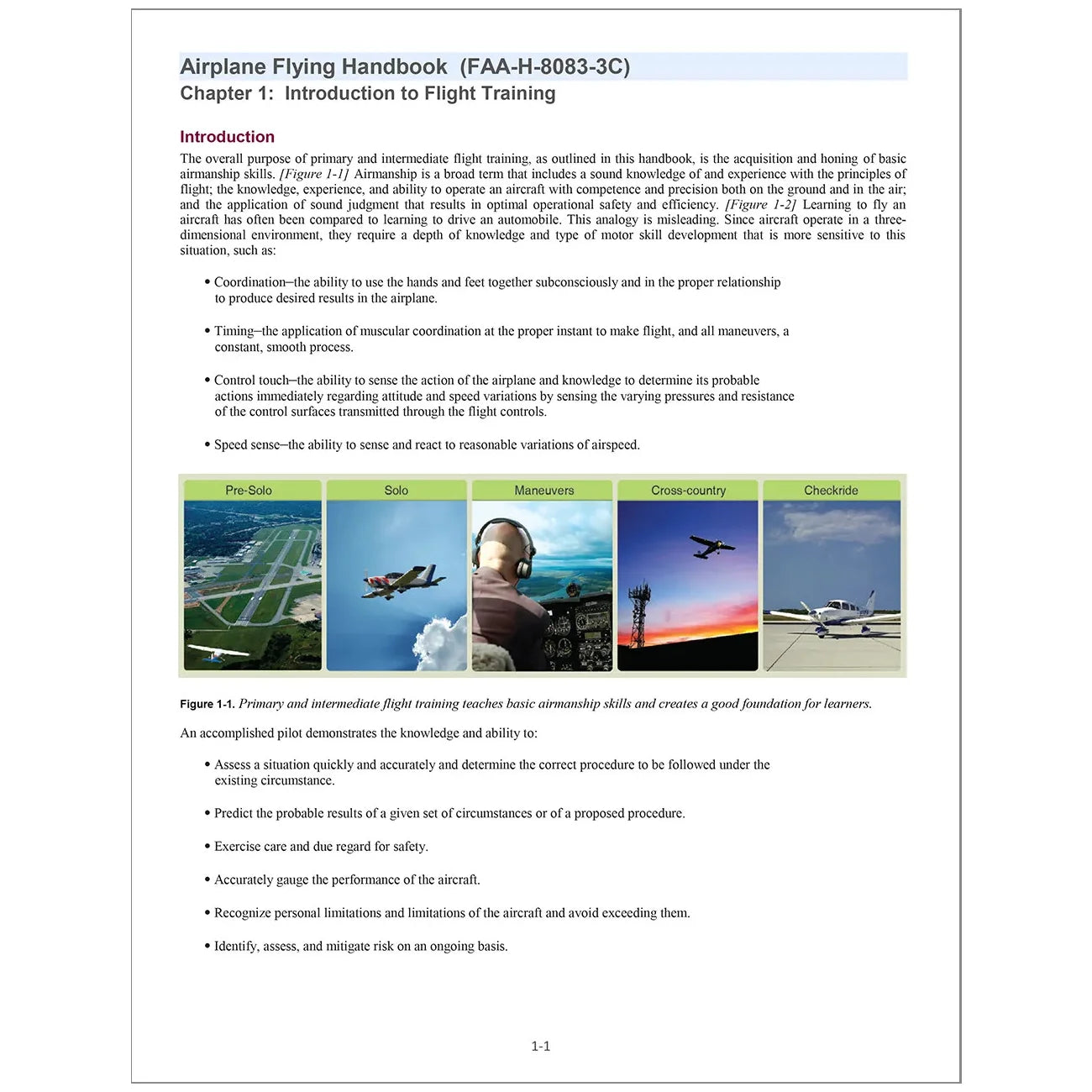 ASA Airplane Flying Handbook