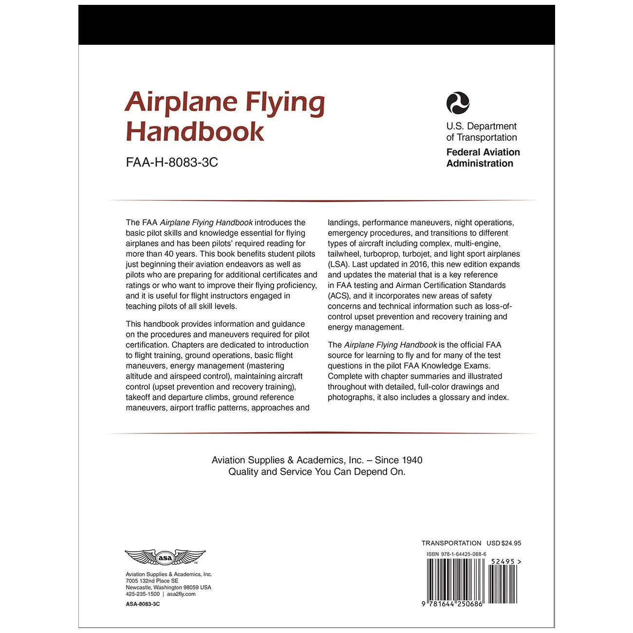 ASA Airplane Flying Handbook
