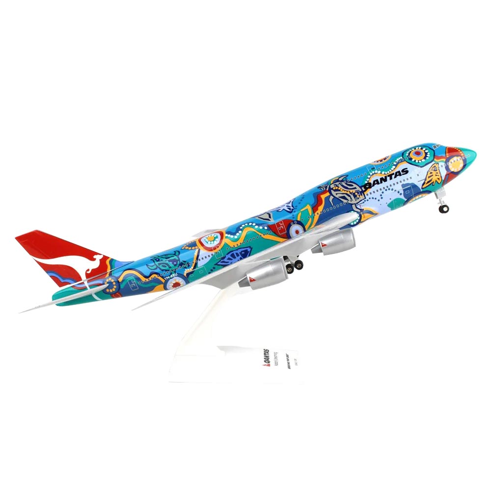 1/200 Scale Qantas Nalanji Dreaming Boeing 747-300 Aircraft Model image 2