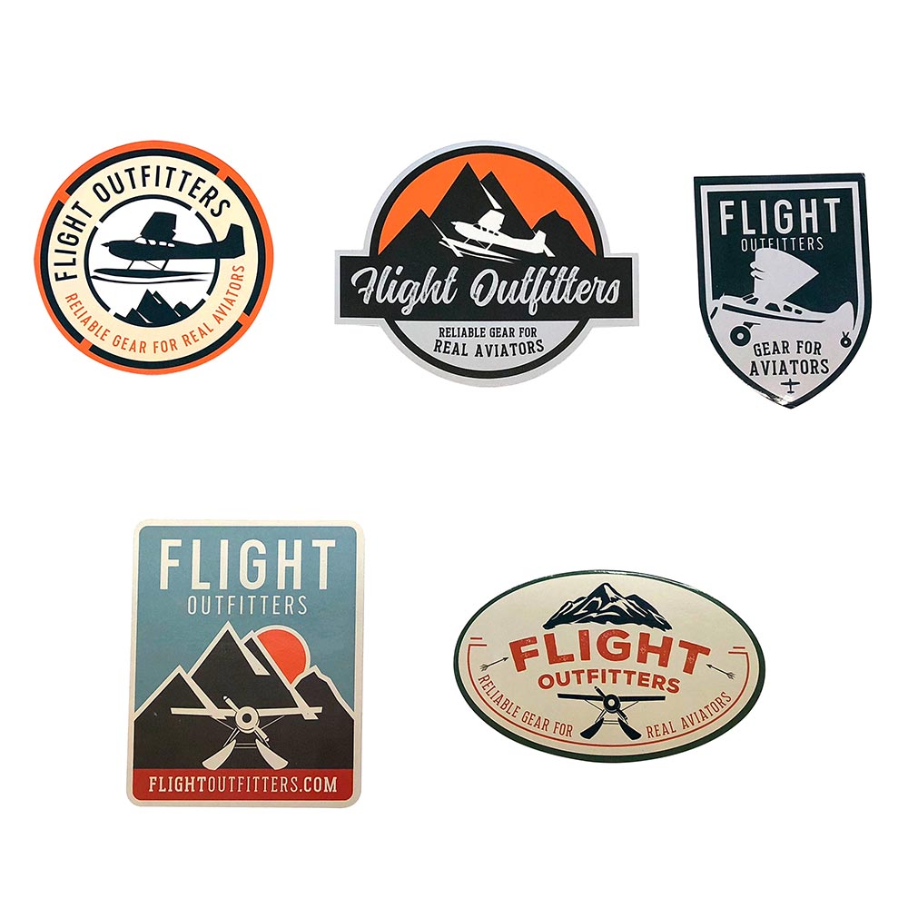 Flight Dispatch Sticker Flight Outfitters Sticker Pack – Pilot Gear