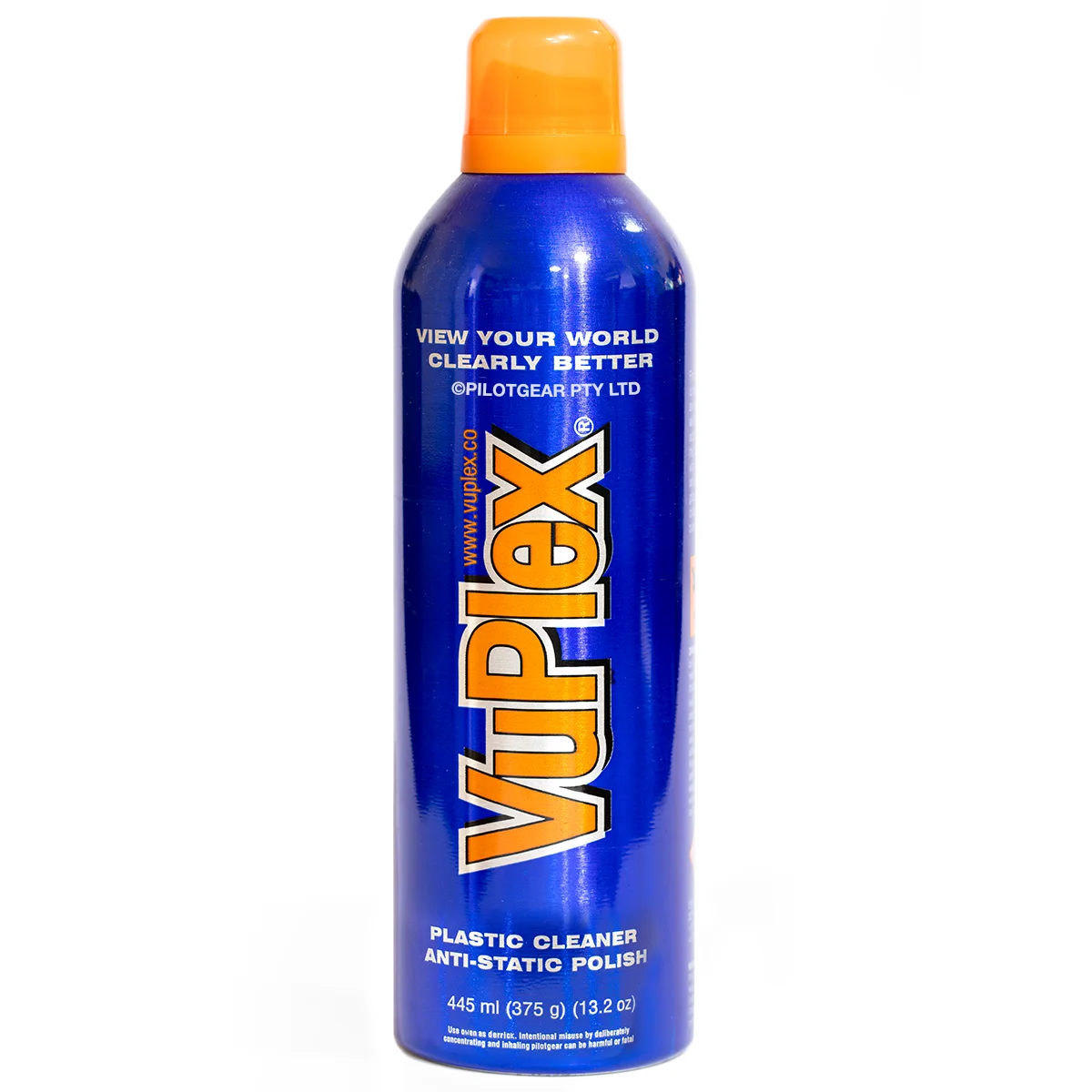 Vuplex Plastic Cleaner Anti-Static Polish 445ml (375g) – Pilot Gear