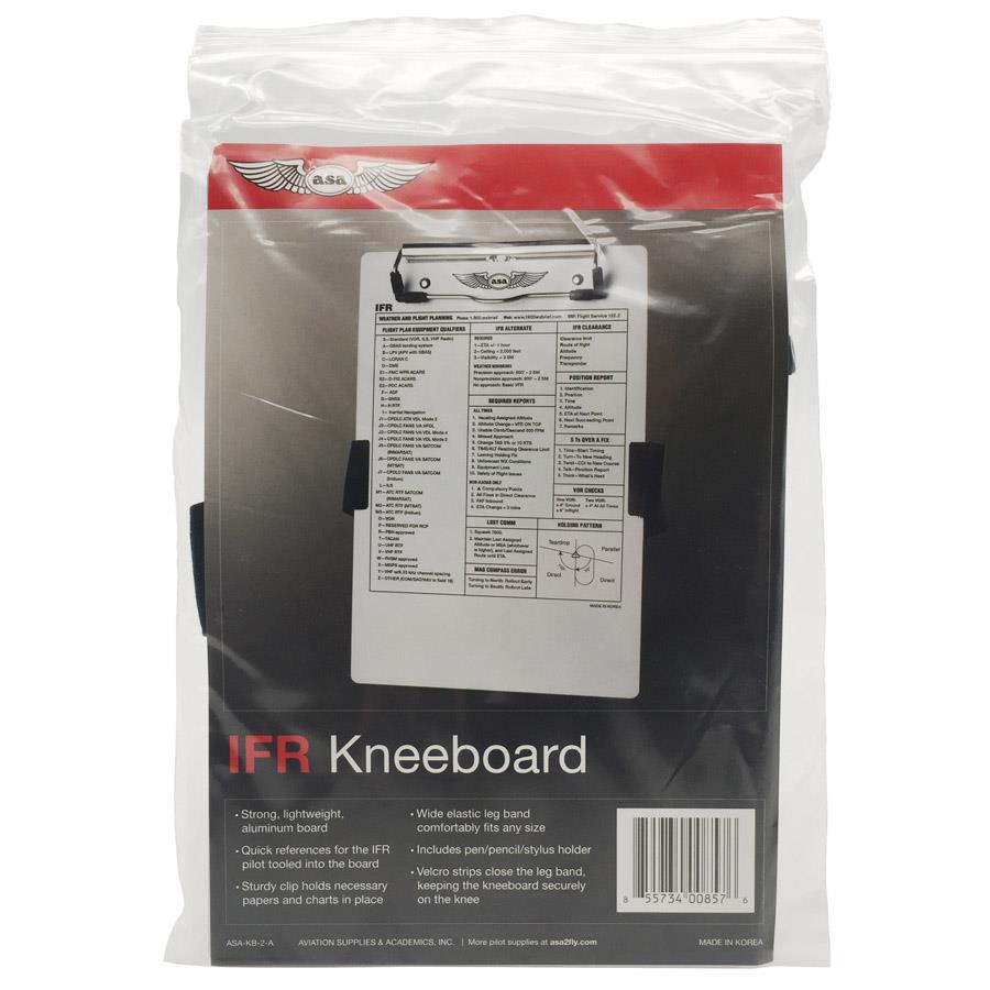 ASA IFR Clipboard with Strap & Pencil Holder image 1