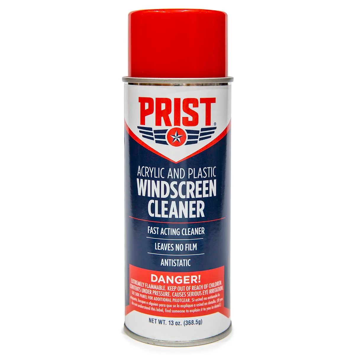 Prist® Acrylic and Plastic Windscreen Cleaner – Anti-Static, Streak-Fr ...