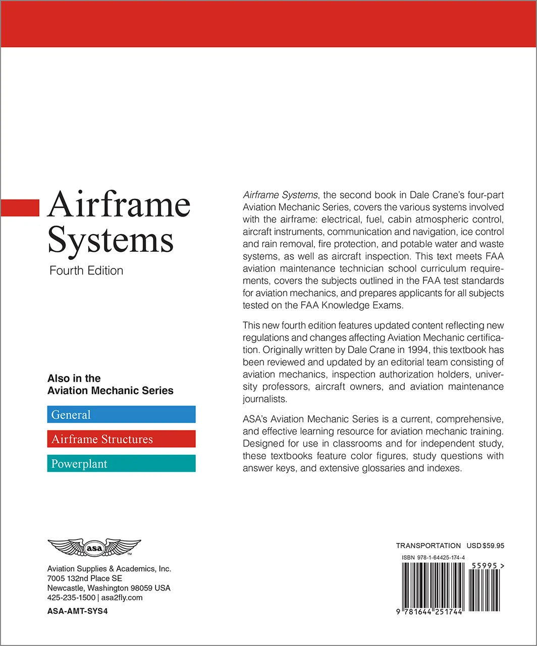 ASA Aviation Maintenance Technician Series - Airframe Systems