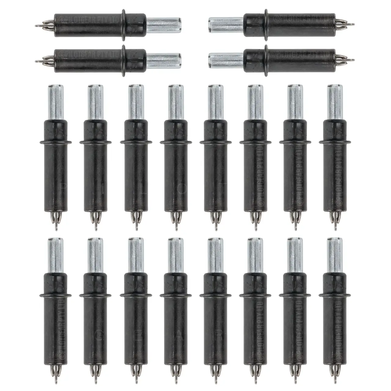 20-Pack of 5/32" CLECO Sheet Holders – Temporary Panel Fasteners