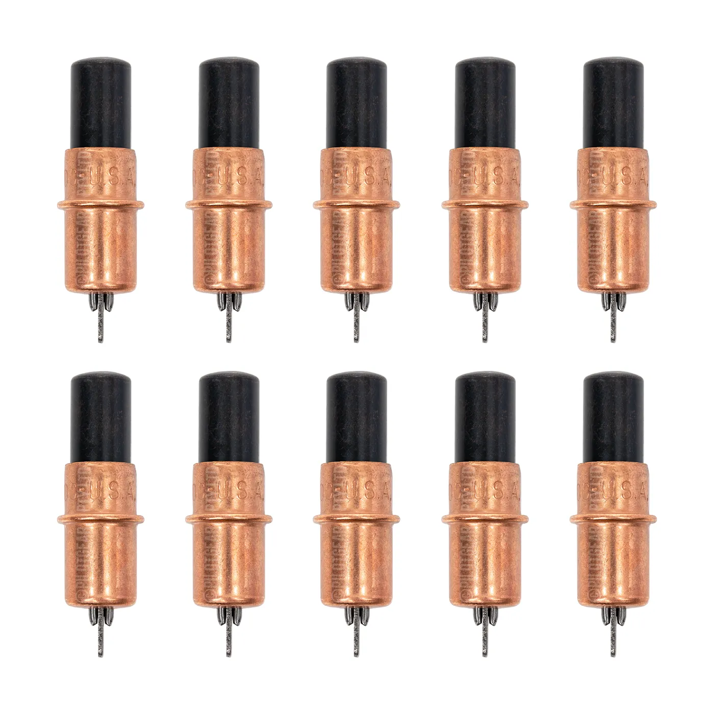 10-Pack 1/8" Short Body (Stubby) Cleco Fasteners