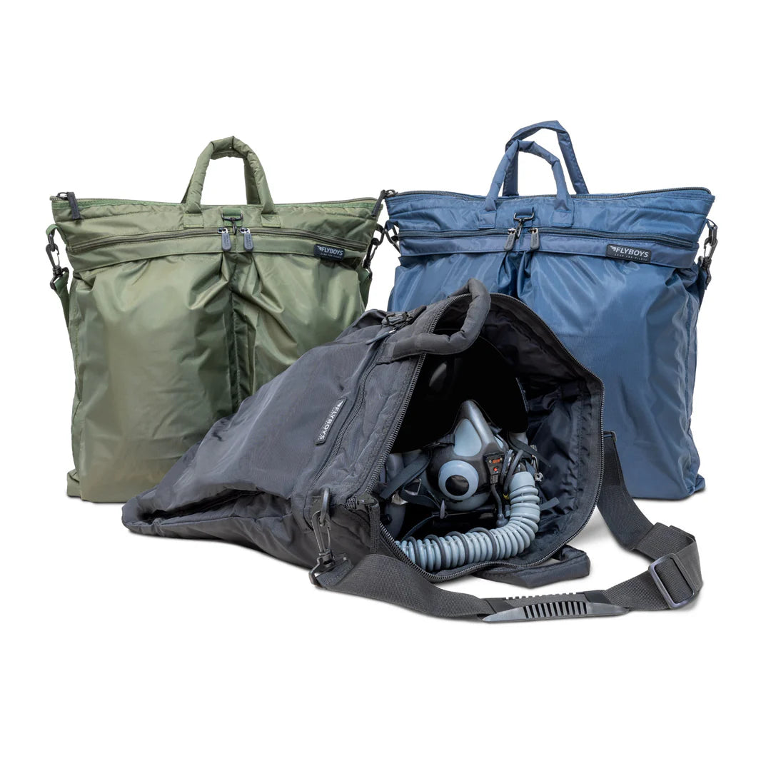 FlyBoys Jumbo Helmet Bag – 3 Colors Available (Black, Navy, Olive Green)