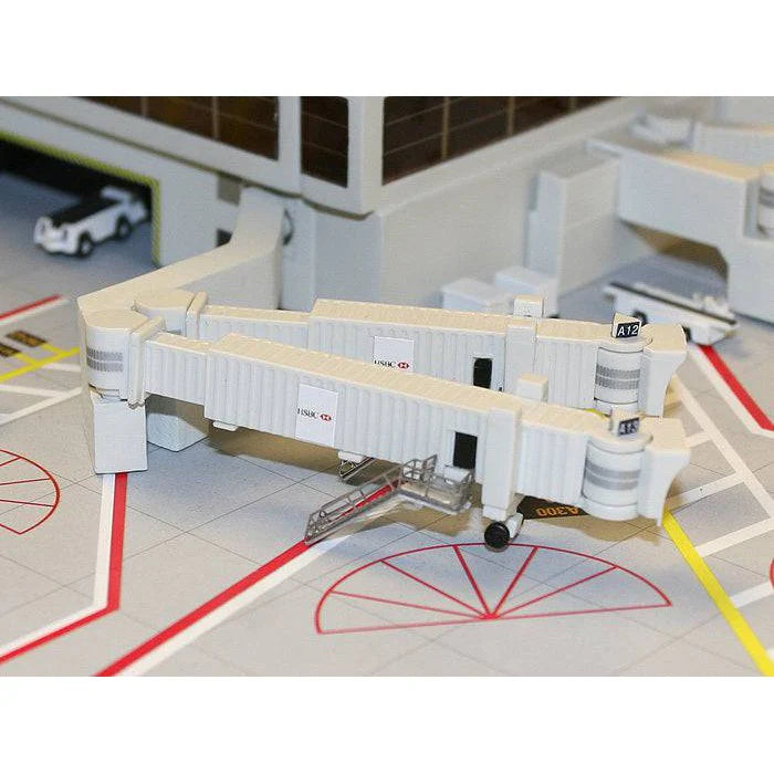 Gemini Jets 1/400 Air Bridge Set 2 (3 Double Widebody Bridges)