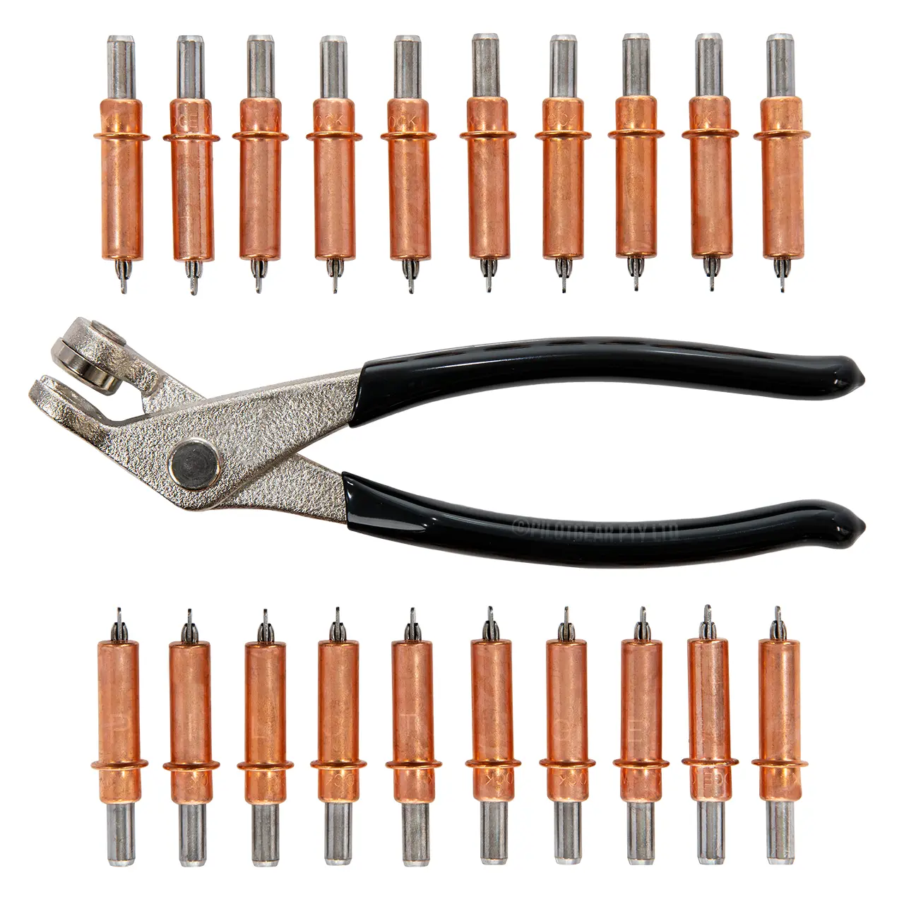 20-Pack of 1/8" CLECO Sheet Holders with Pliers – Panel Fastener & Removal Tool