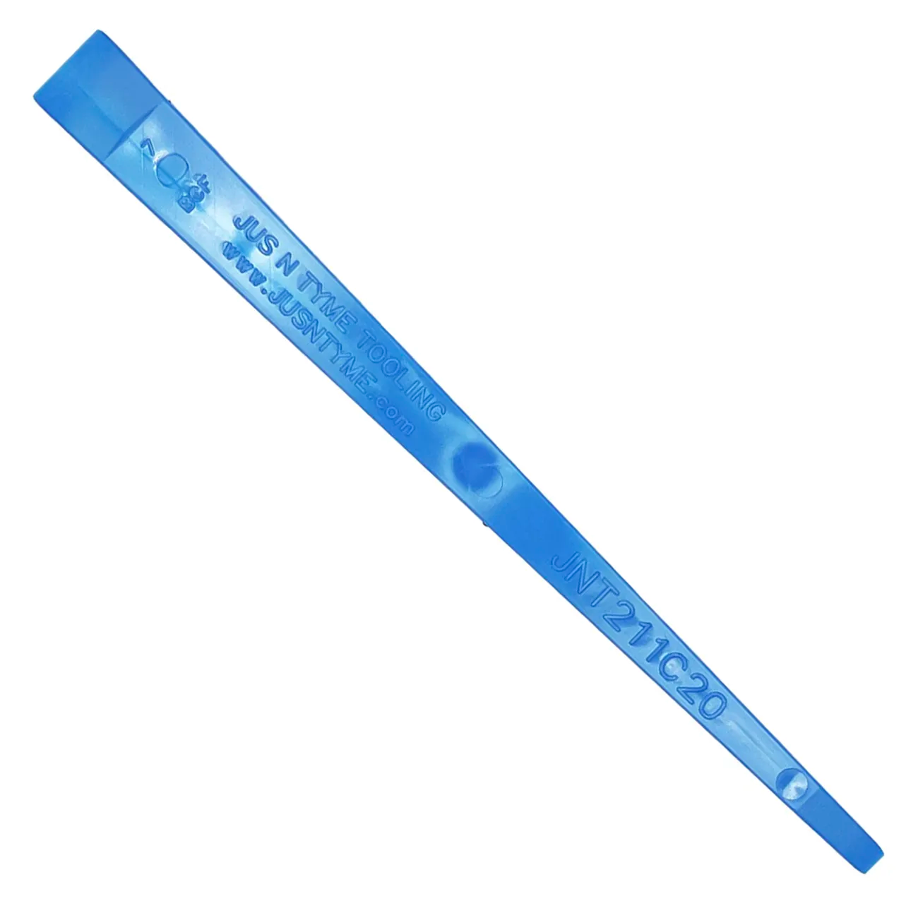 Jus N Tyme Tooling 9" Tapered Blue Acrylic Blend Sealant Scraper