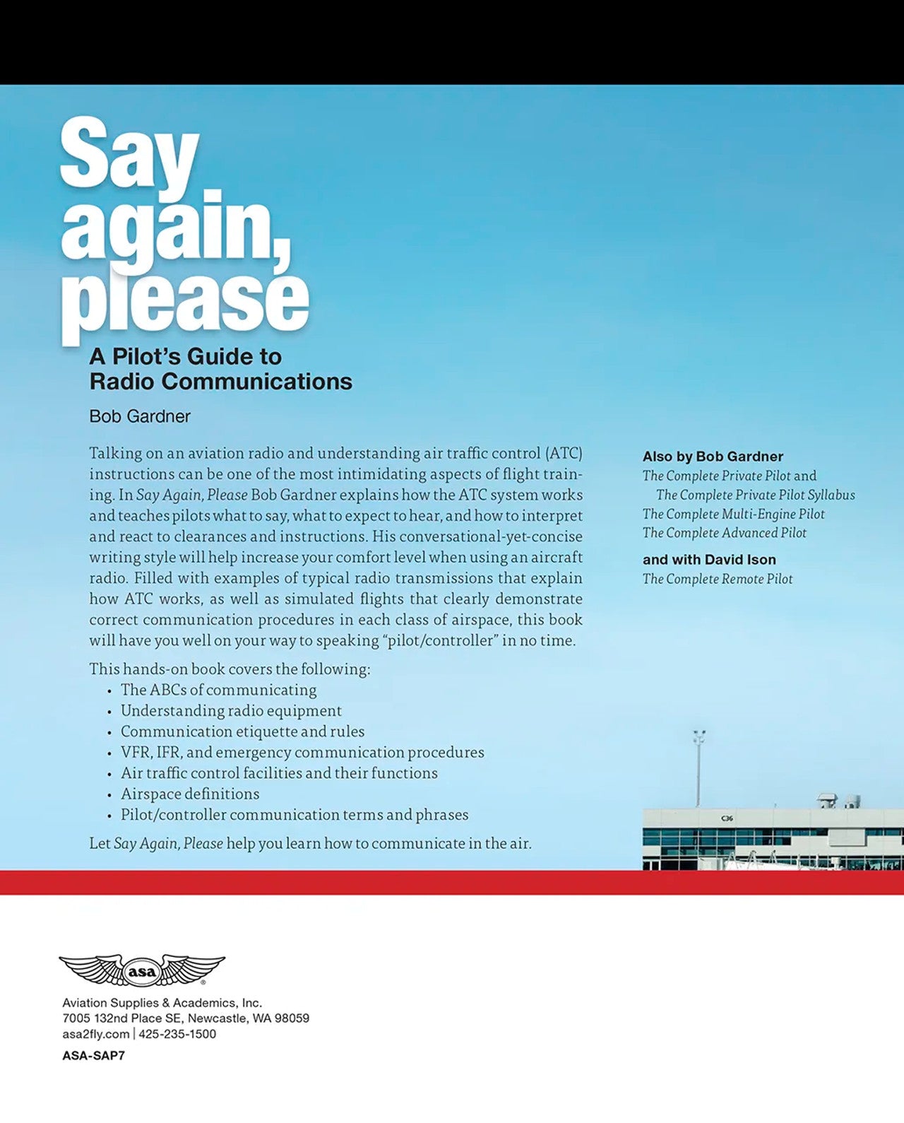 ASA Say Again, Please: A Pilot's Guide to Radio Communications - Seventh Edition (Softcover)