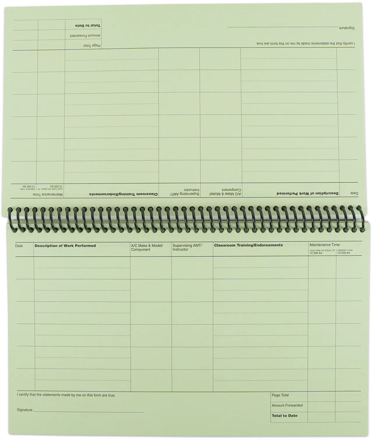 ASA The Standard Aviation Maintenance Technician Log Book