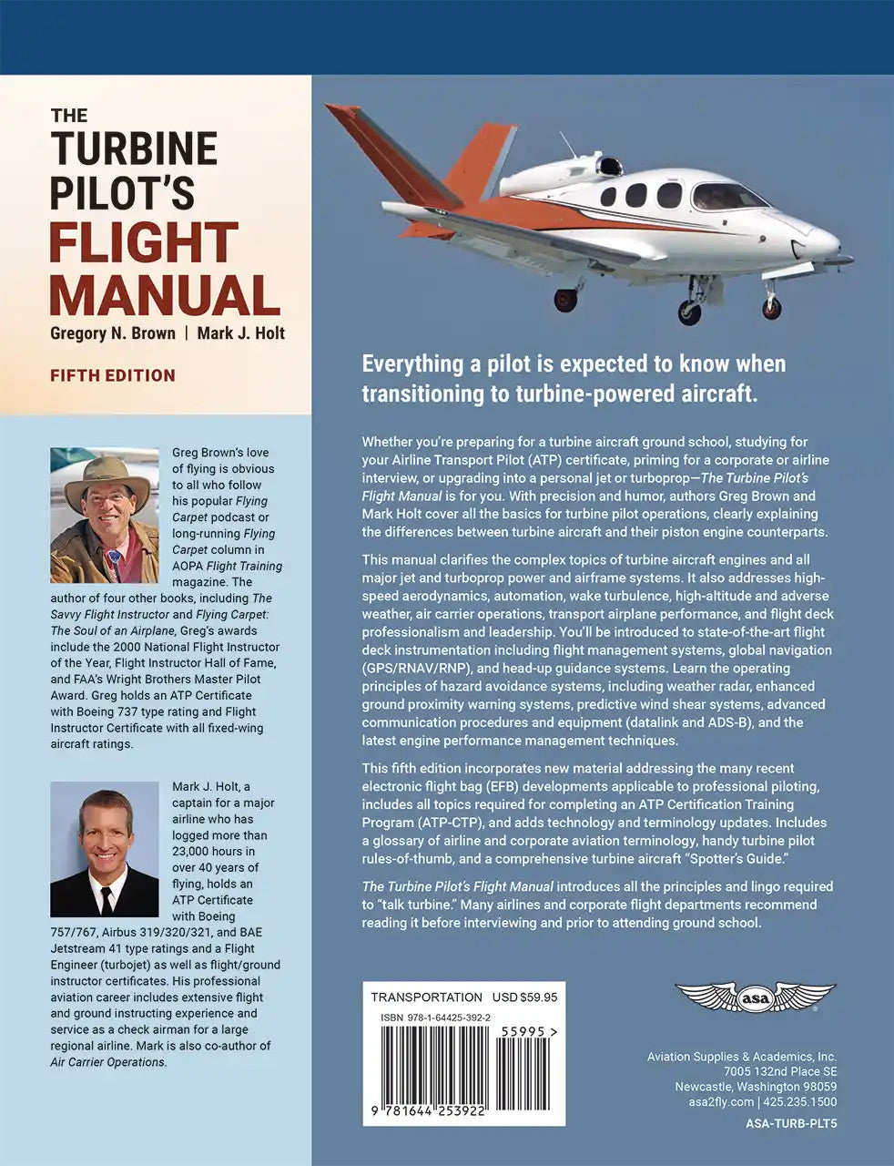 ASA The Turbine Pilot's Flight Manual - 5th Edition