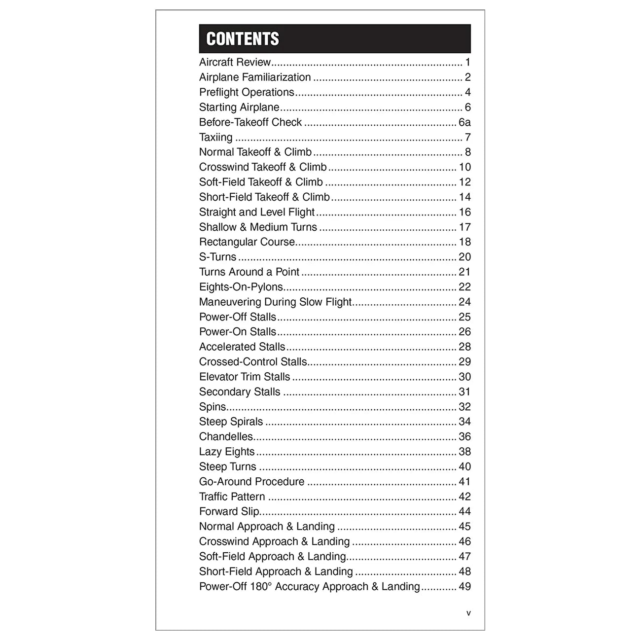 ASA Visualized Flight Maneuvers Handbook Low Wing - Fifth Edition