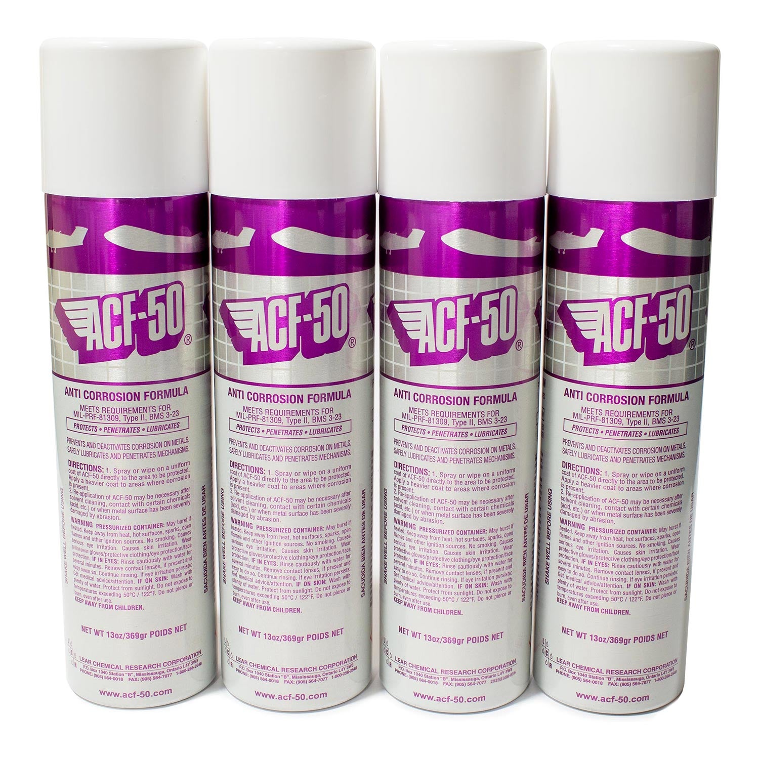 ACF-50 Anti Corrosion Formula 13oz Aerosol Can (4 Pack) image 0