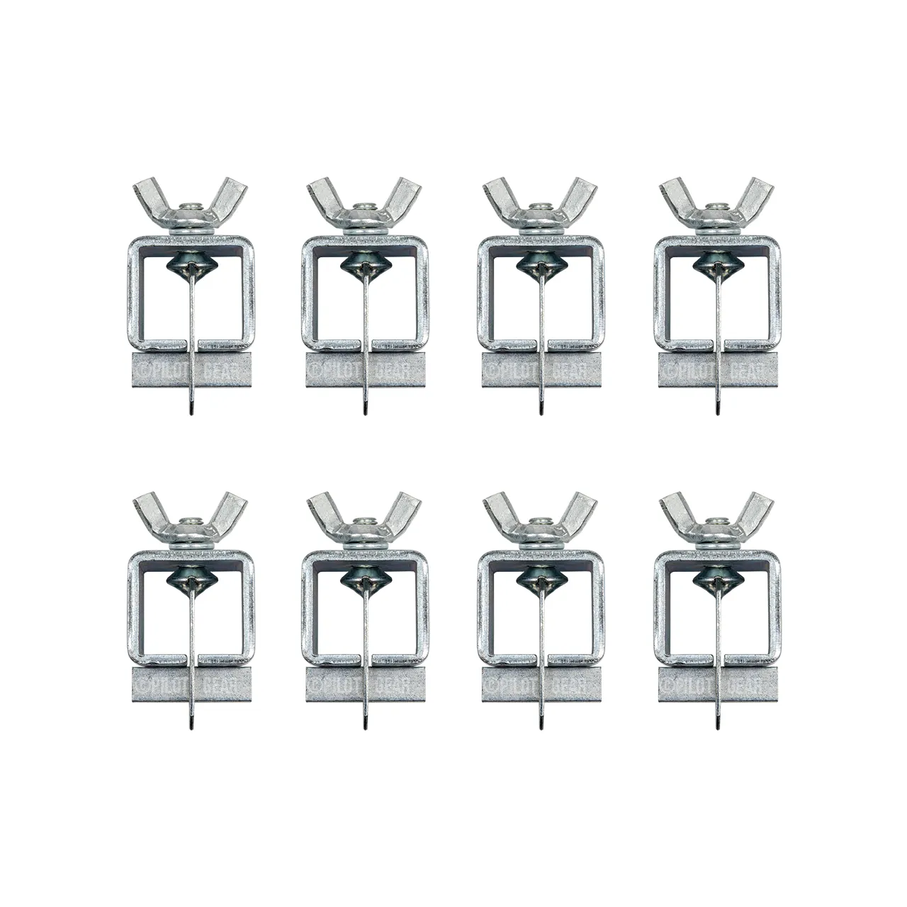 Butt Welding Clamps – 8 Pack