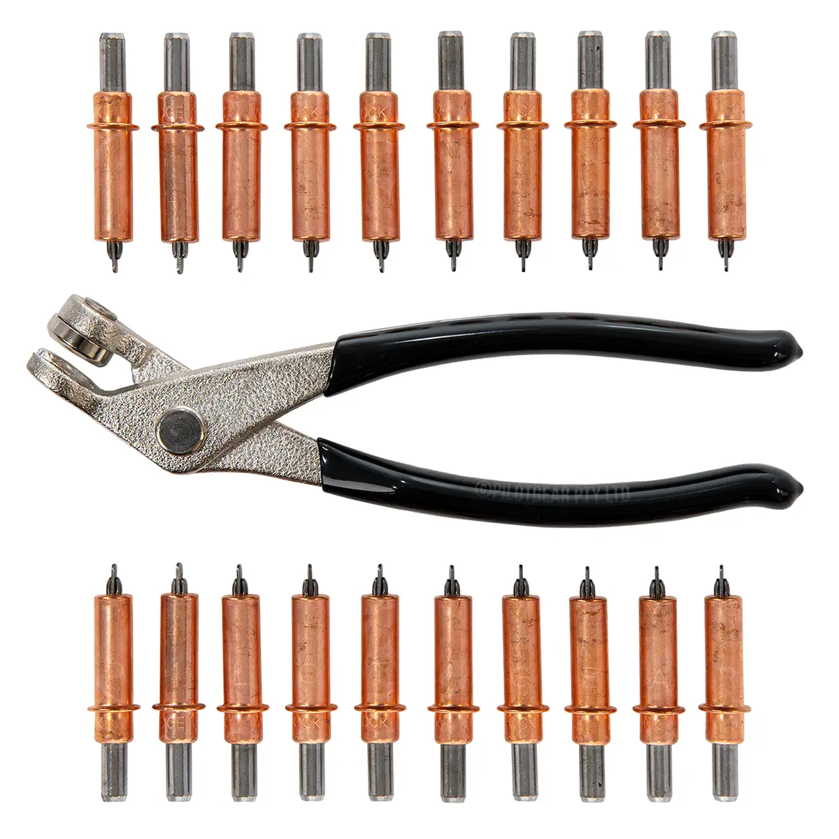 20-Pack of 1/8" CLECO Sheet Holders with Pliers – Panel Fastener & Removal Tool image 0