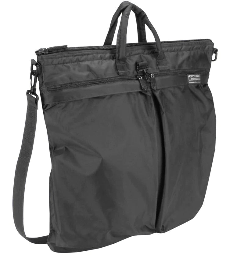 FlyBoys Jumbo Helmet Bag – 3 Colors Available (Black, Navy, Olive Green) - Black image