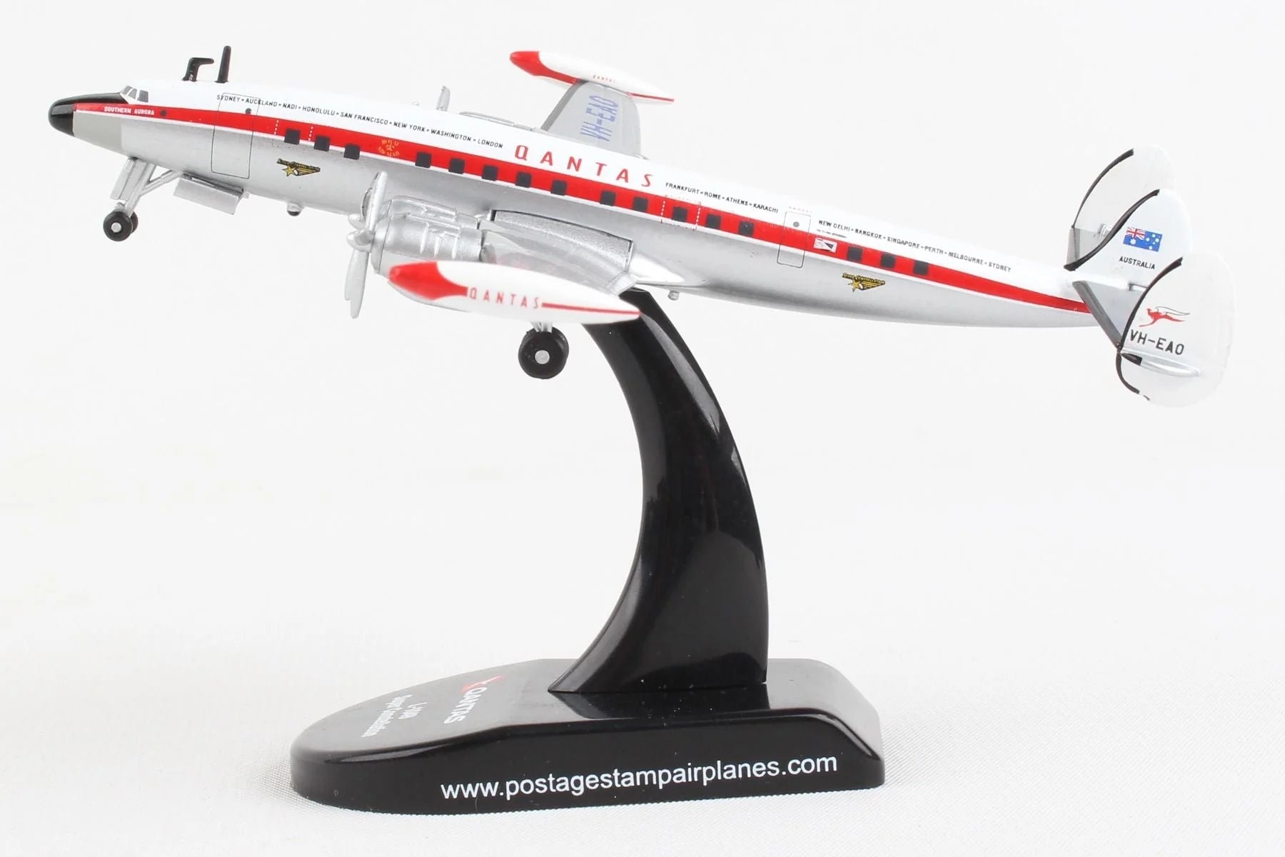 Postage Stamp 1/300 QANTAS Constellation L1049 VHEAO image 1