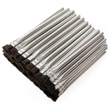 Acid Brush 100 Pack – Metal Handle, Horsehair Bristles, 10mm x 150mm