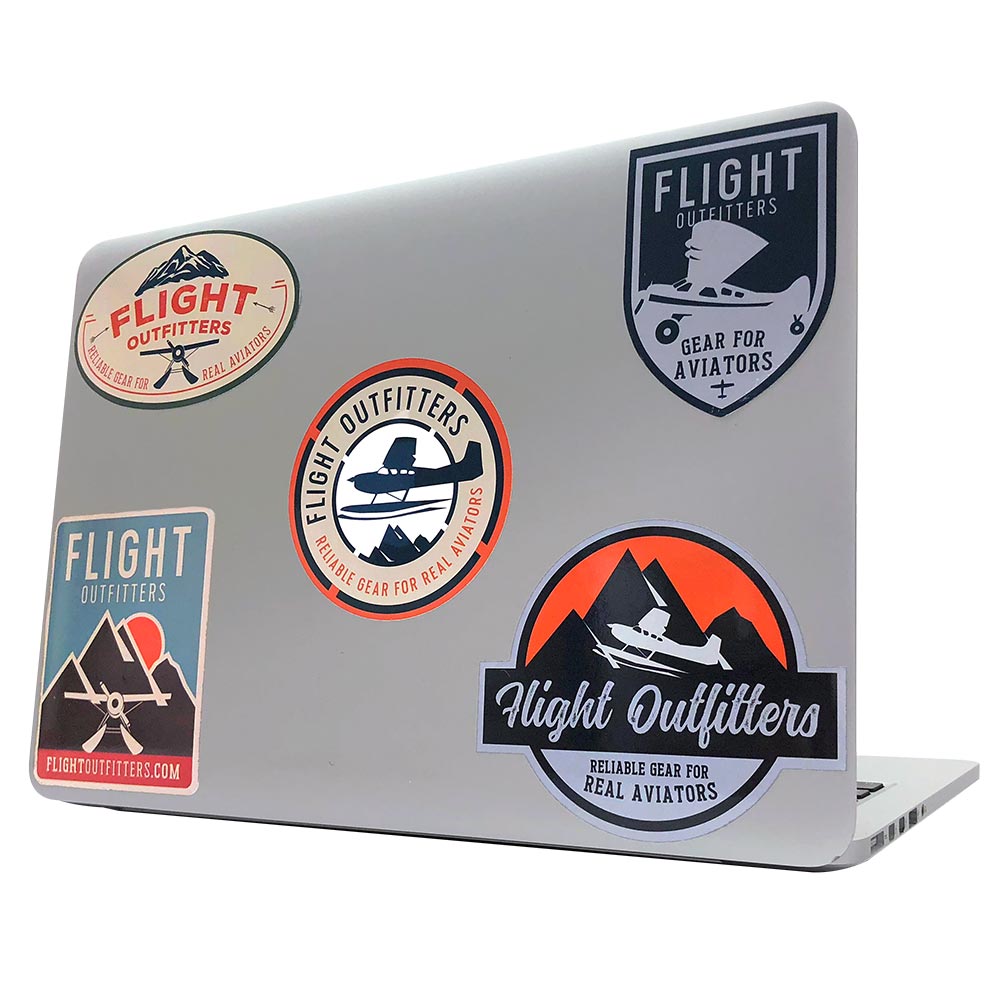 Flight Ban Sticker Flight Outfitters Sticker Pack – Pilot Gear