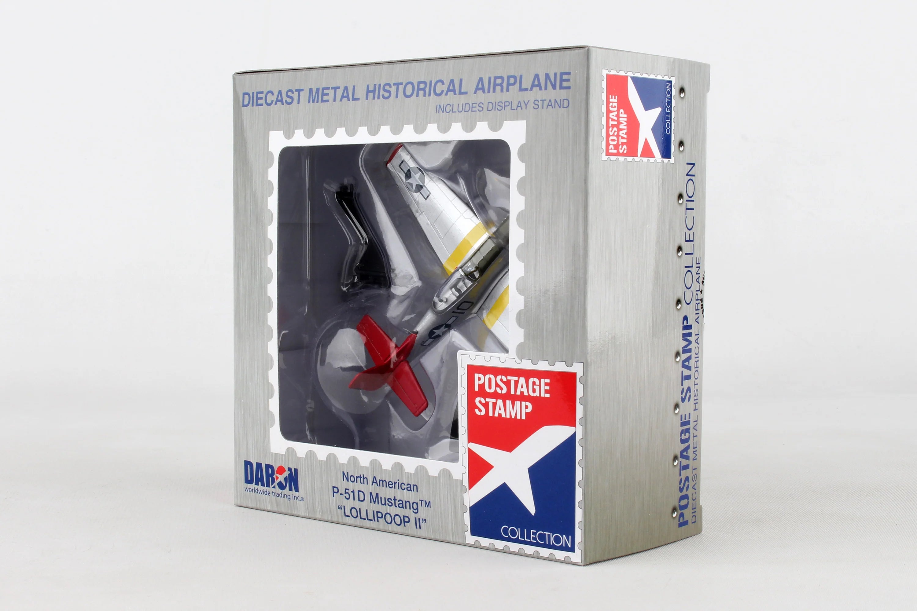 Postage Stamp 1/100 P51 Mustang (Tuskeegee)