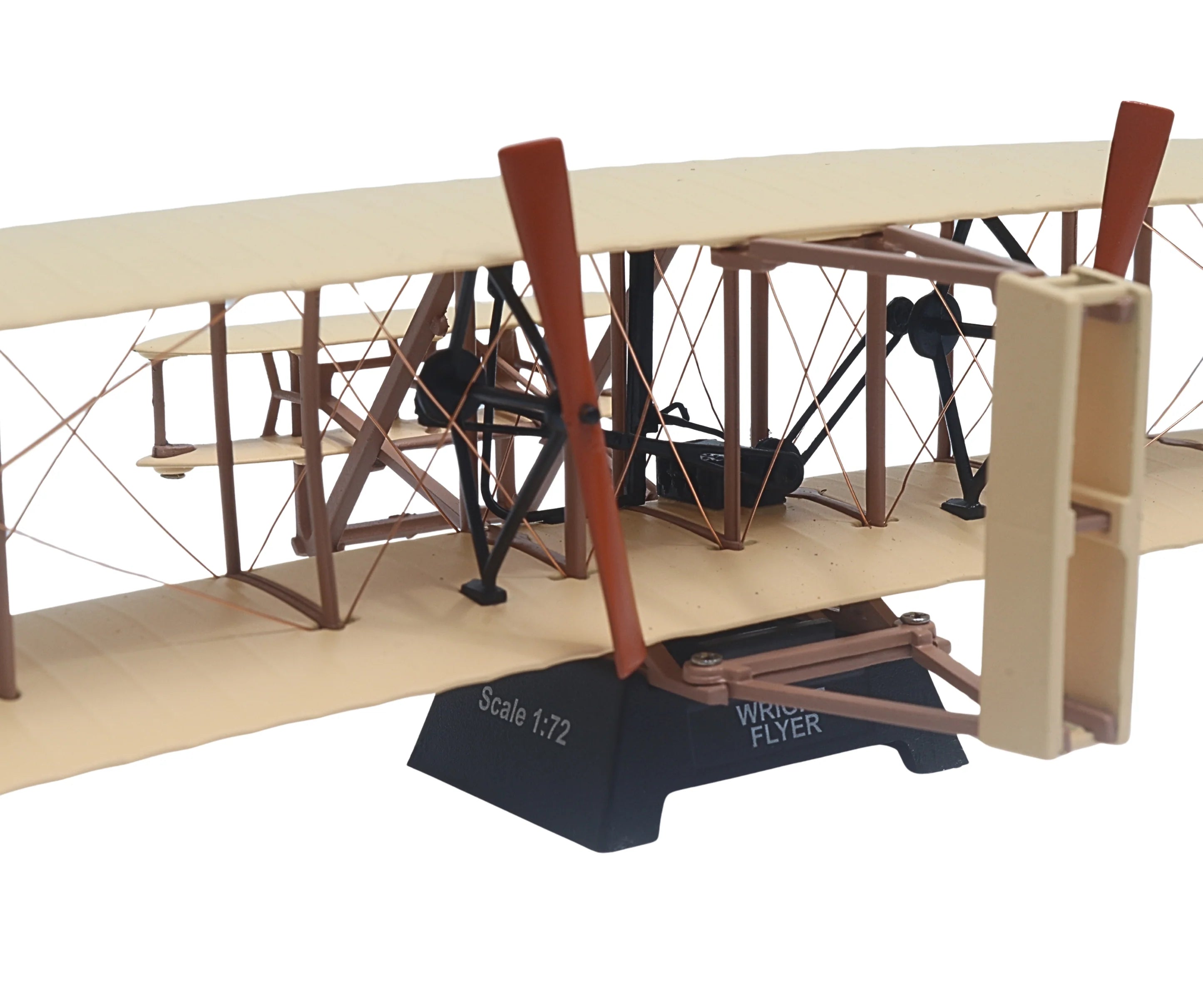 Postage Stamp 1/72 Wright Flyer Aircraft Model