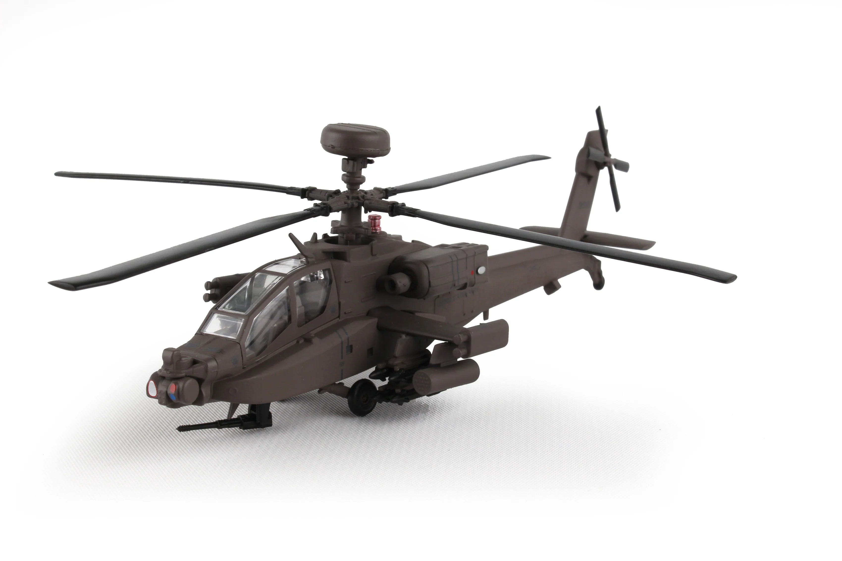 Postage Stamp 1/100 AH-64D Apache Longbow Helicopter Model